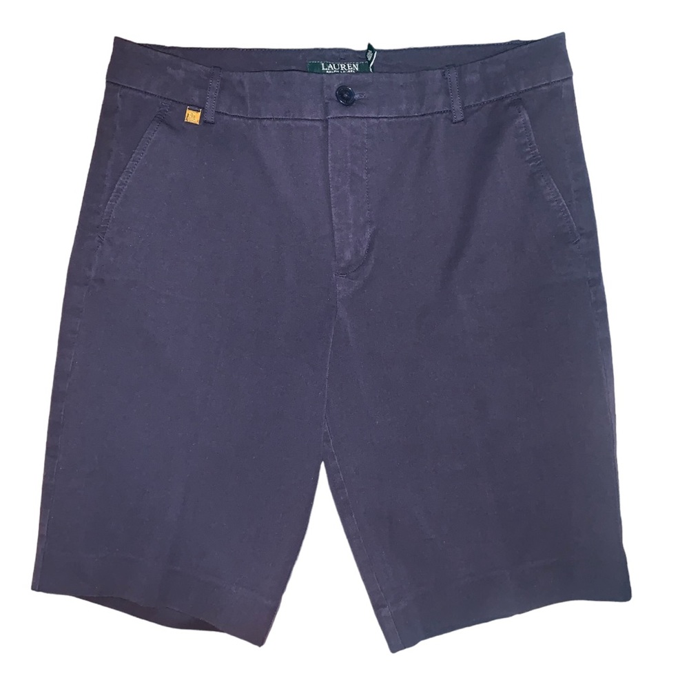 Lauren by Ralph Lauren Navy Shorts Size 8 With Ralph Lauren Gold Charm